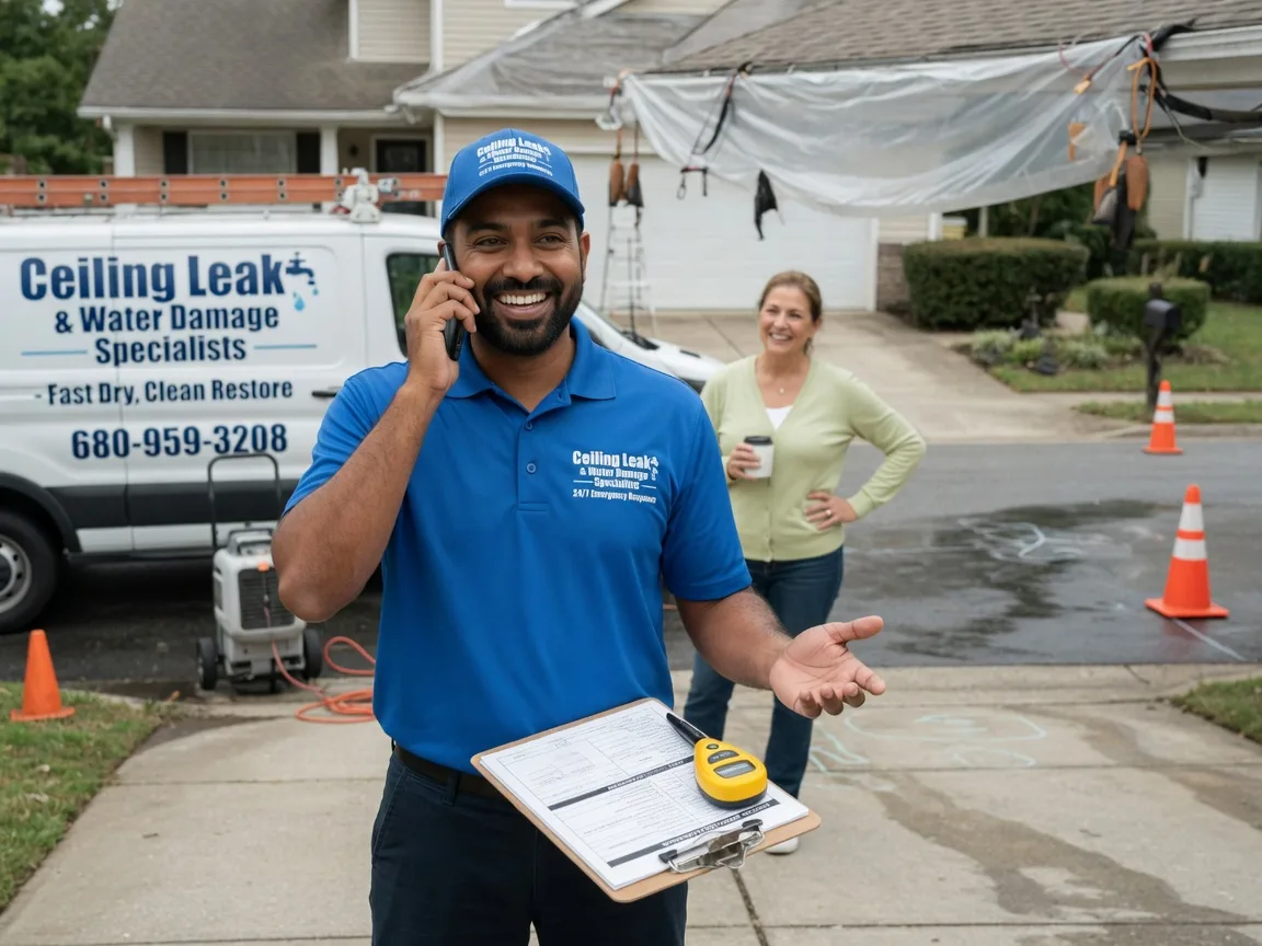 Ceiling Leak Cleanup Rena Lara, MS FAQs